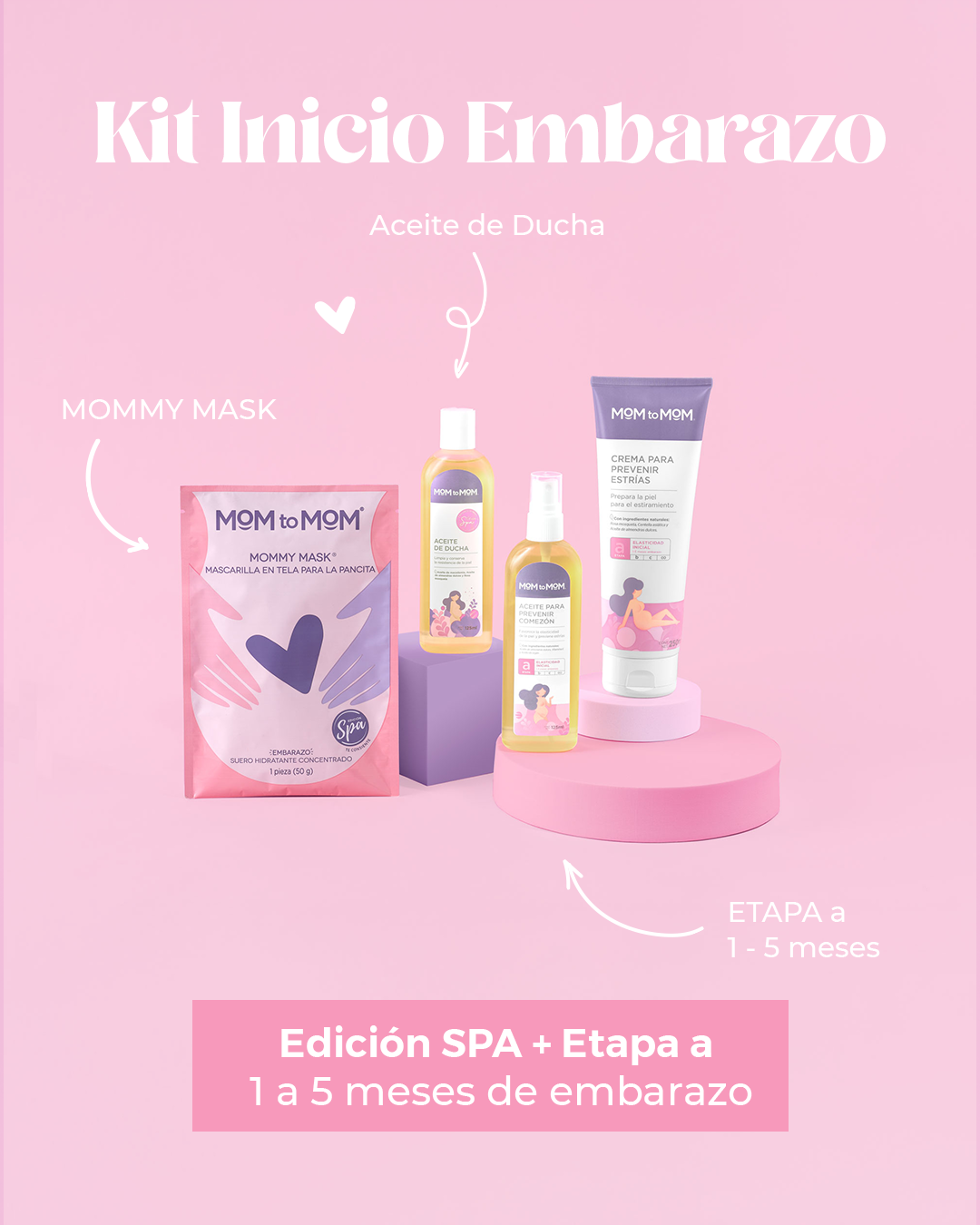 Kit Inicio Embarazo MOM to MOM ® Etapa a