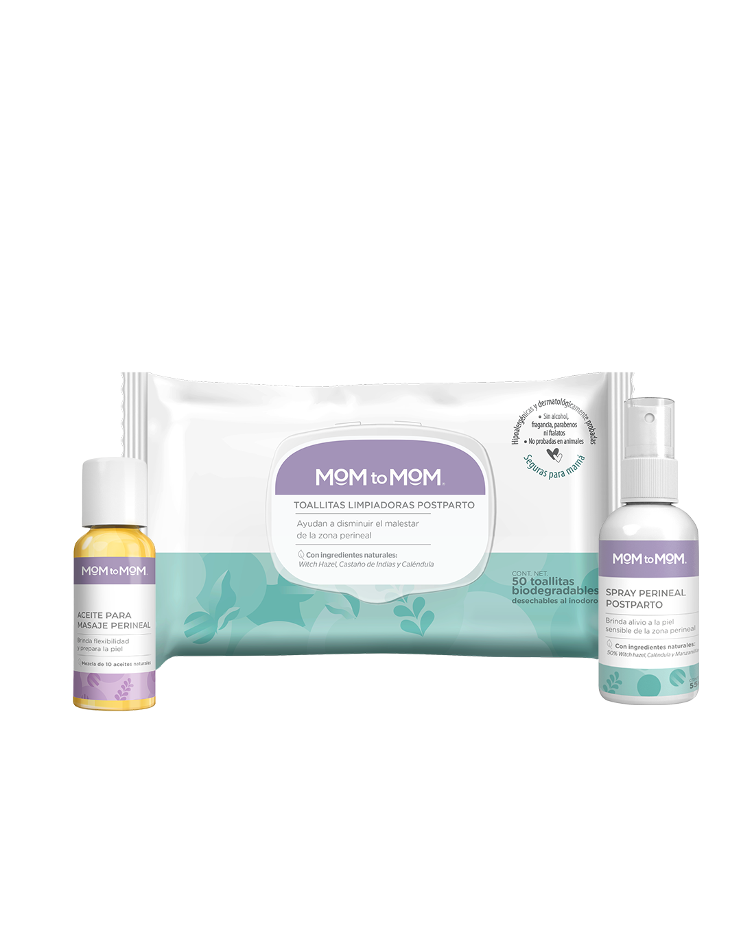 MOM to MOM Kit Cuidado Perineal Embarazo y Postparto