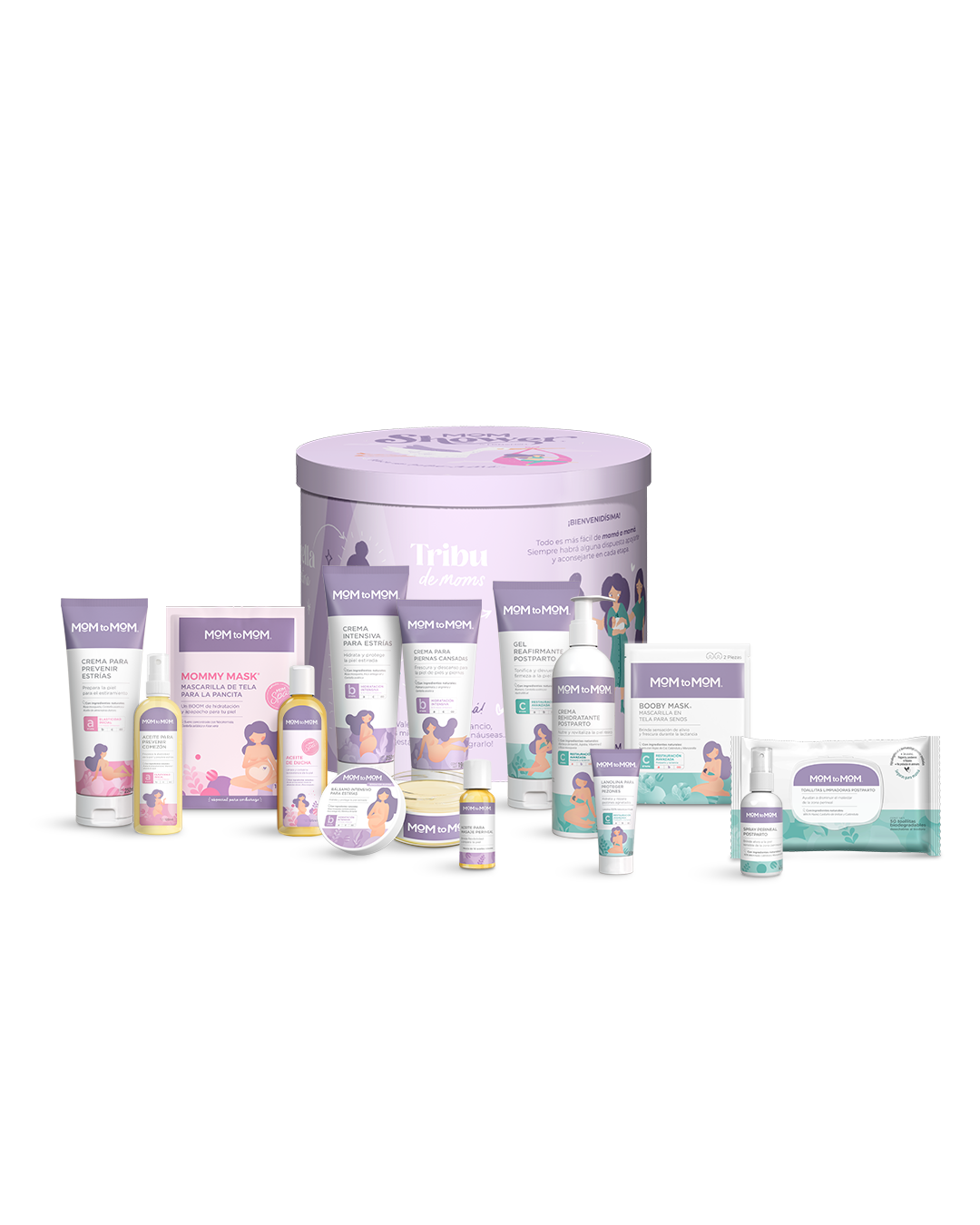 MOM SHOWER GIFT BOX Todo para la Nueva Mamá