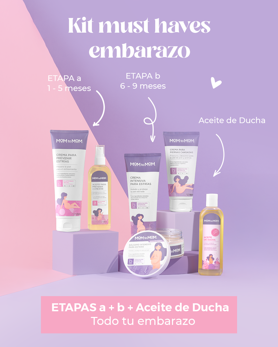 Kit Must-Haves Embarazo MOM to MOM ®