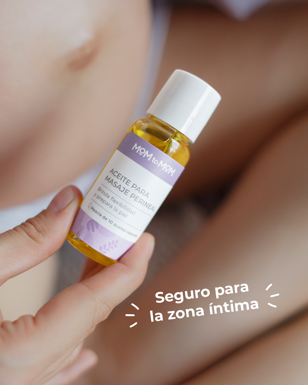 Aceite para Masaje Perineal MOM to MOM ® Etapa b
