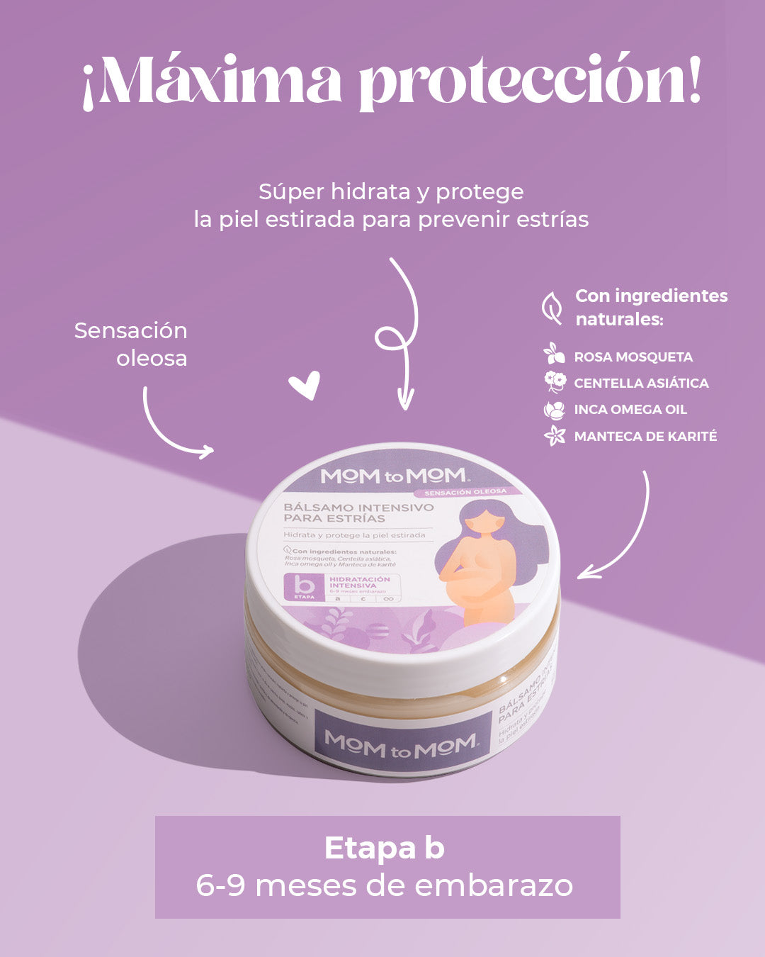 Bálsamo Intensivo para Estrías MOM to MOM ETAPA b