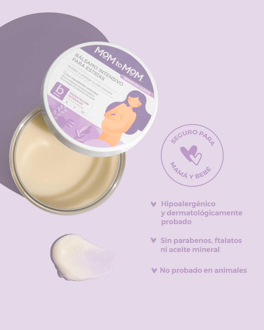 Bálsamo Intensivo para Estrías MOM to MOM ETAPA b