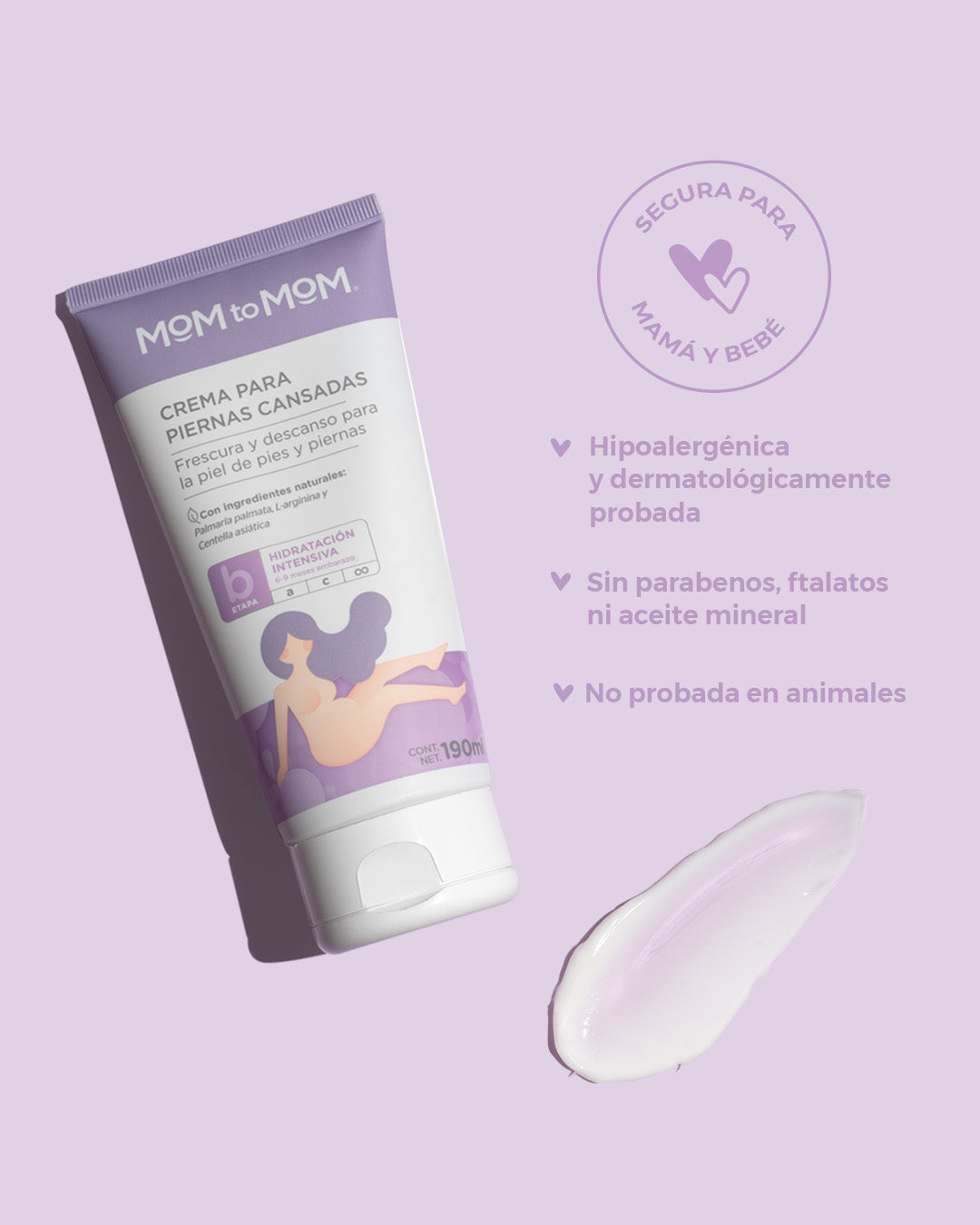Crema para Piernas Cansadas MOM to MOM ® ETAPA b