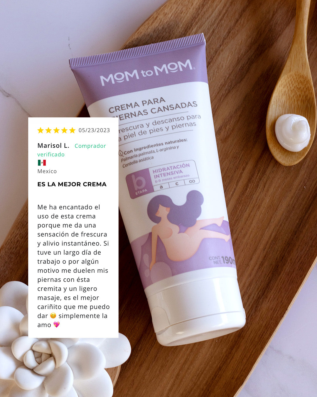 Crema para Piernas Cansadas MOM to MOM ® ETAPA b