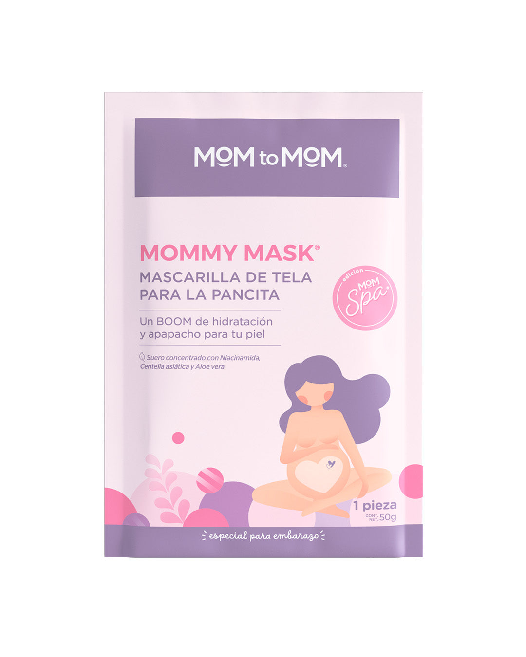 MOMMY MASK Mascarilla en tela para la pancita