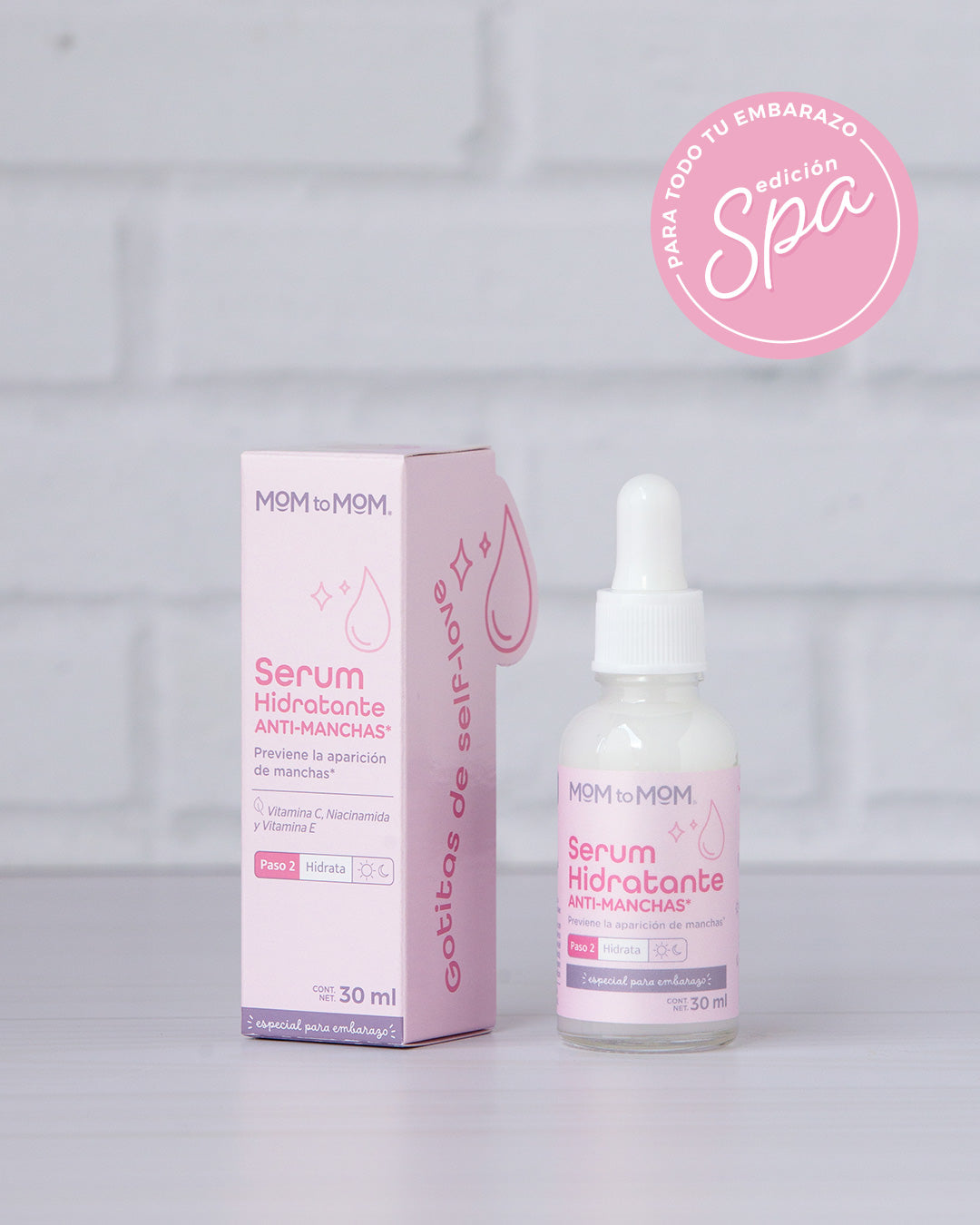 SERUM HIDRATANTE ANTIMANCHAS –Paso 2/4