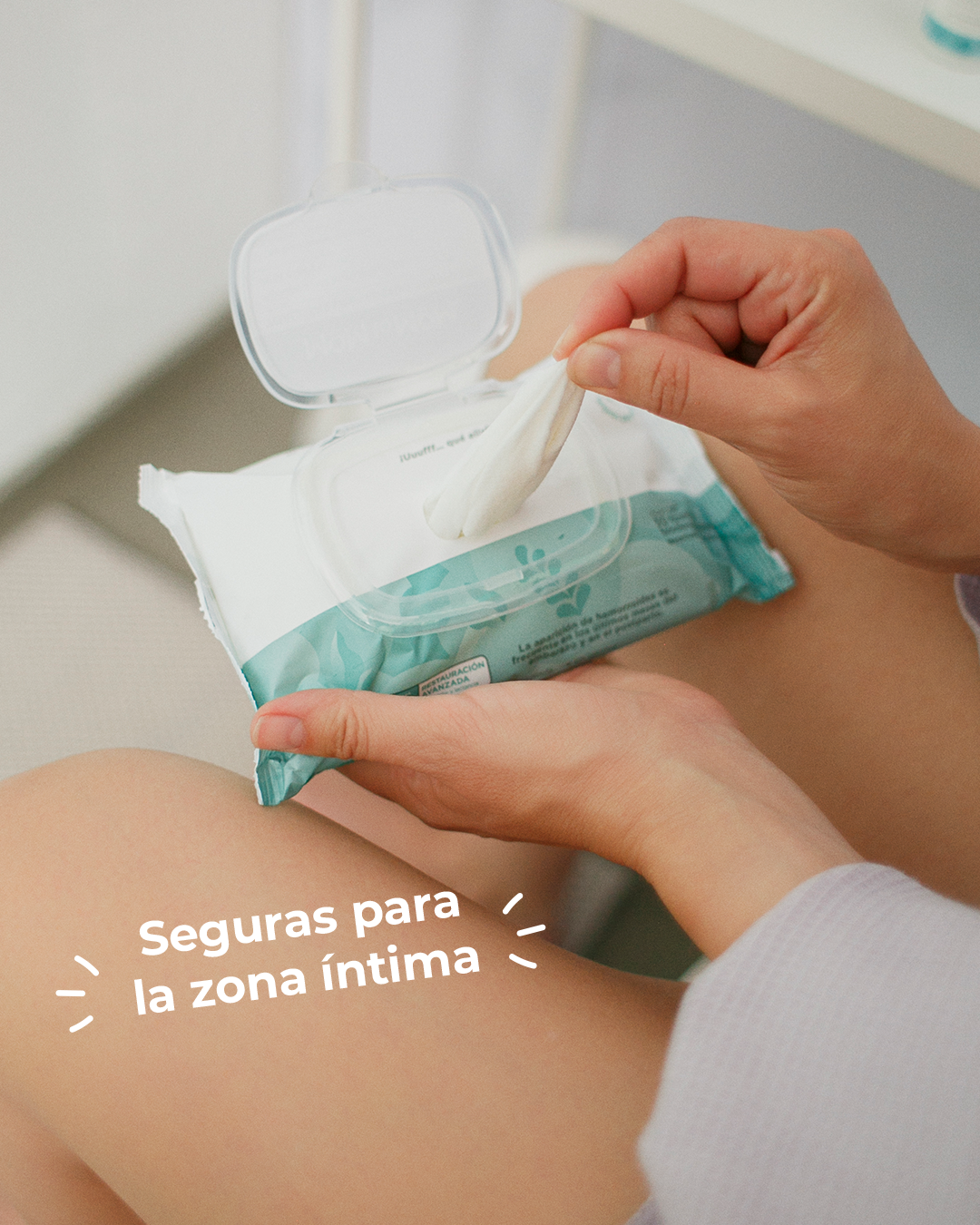 Toallitas Limpiadoras Postparto MOM to MOM ® Etapa c