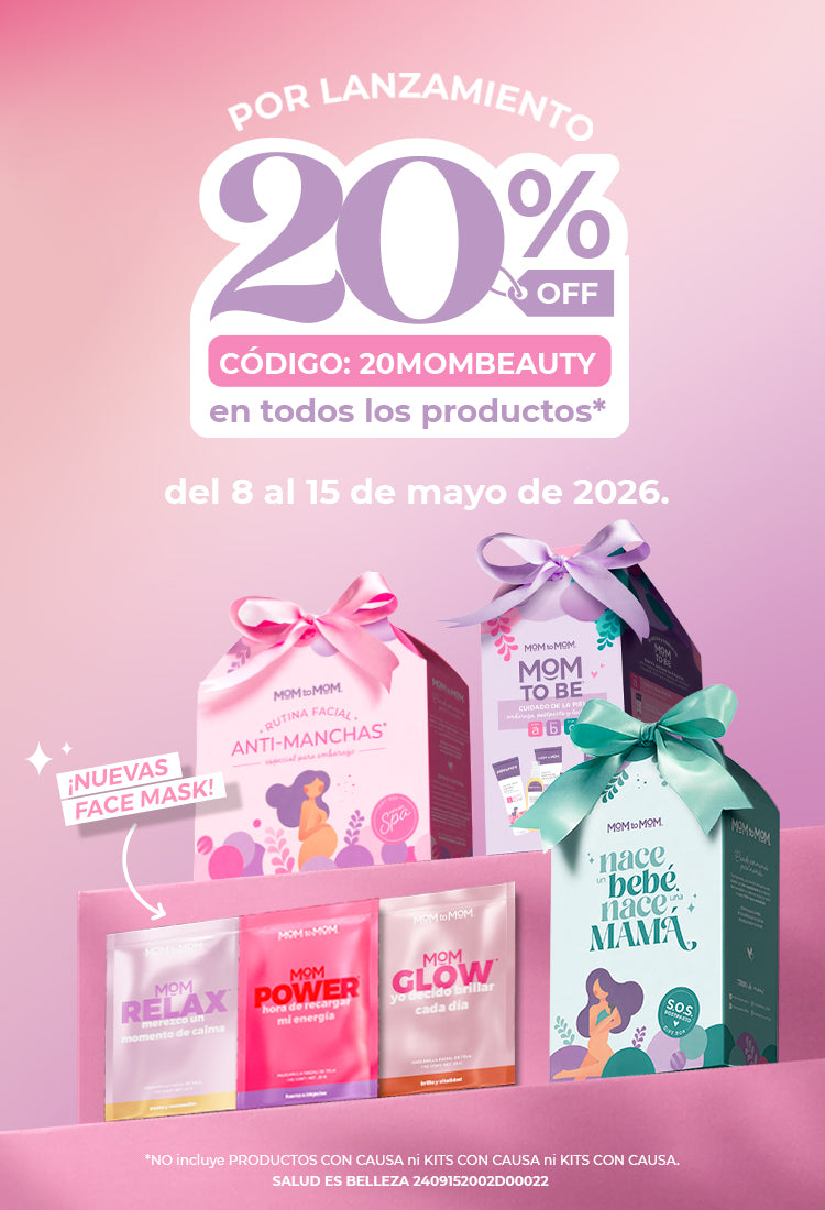 MOM to MOM ® protege tu piel de las estrías en el Embarazo por ETAPA