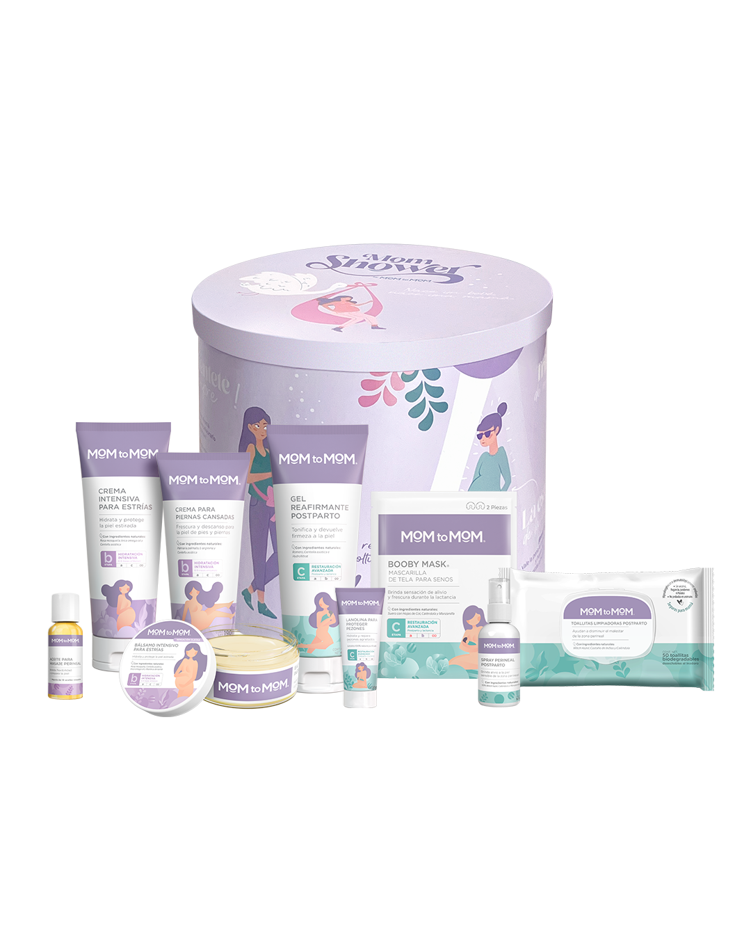 MOM SHOWER GIFT BOX Must-Haves Nueva Mamá
