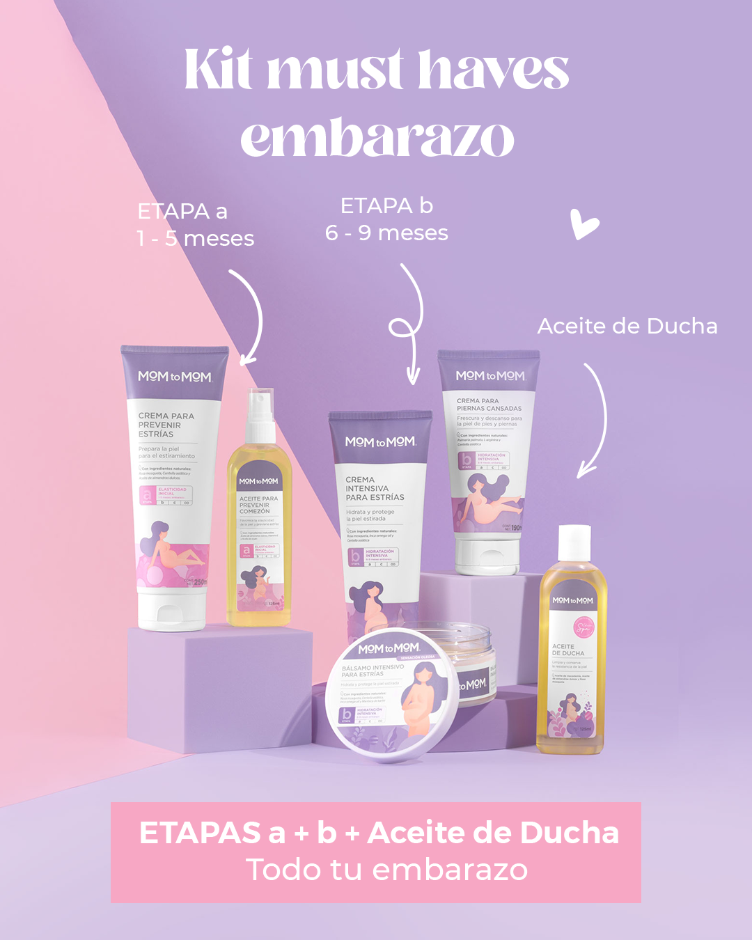 Kit Must-Haves Embarazo MOM to MOM ®