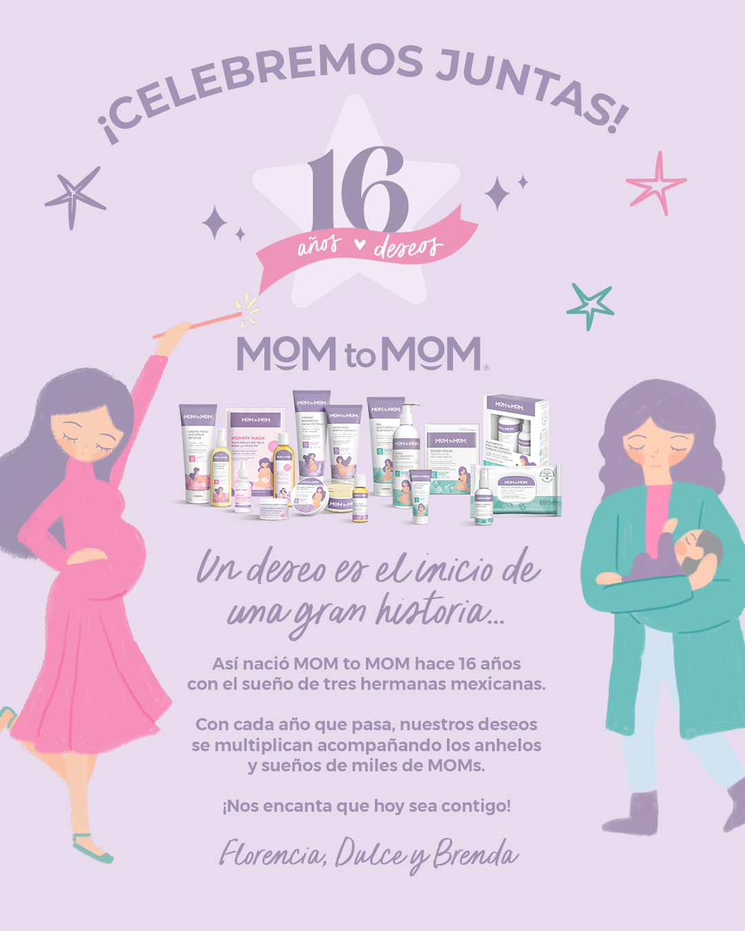 MOM SHOWER GIFT BOX ETAPA Mom-to-be MOM to MOM ®