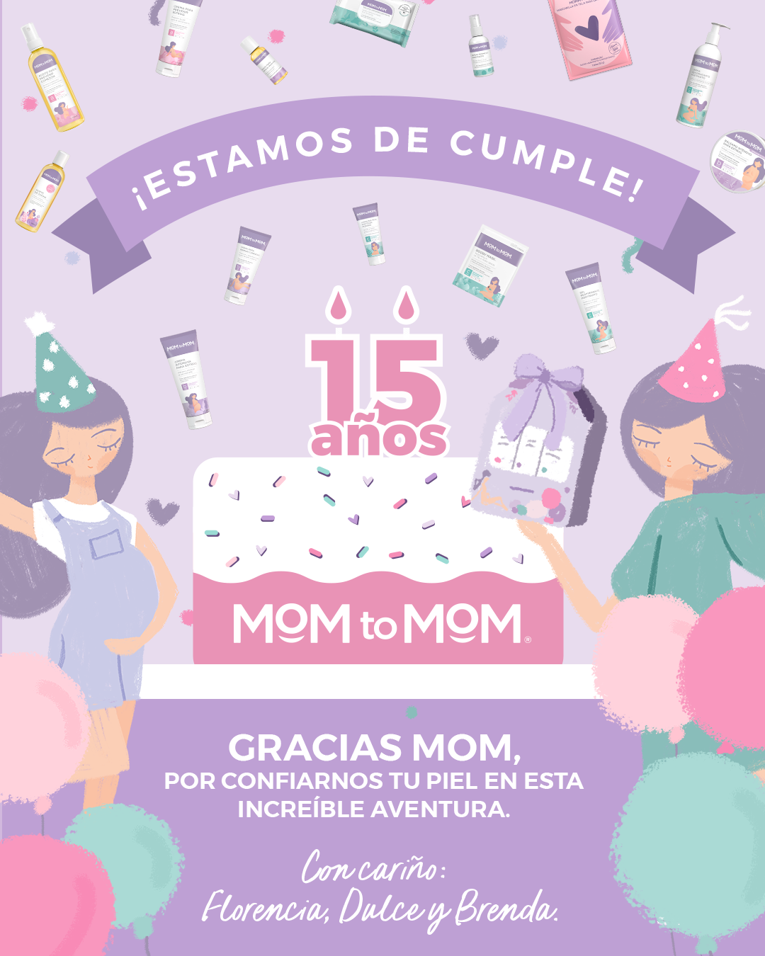 Toallitas Limpiadoras Postparto MOM to MOM ® Etapa c