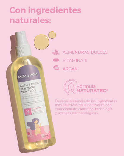 Aceite para Prevenir la Comezón MOM to MOM ETAPA a