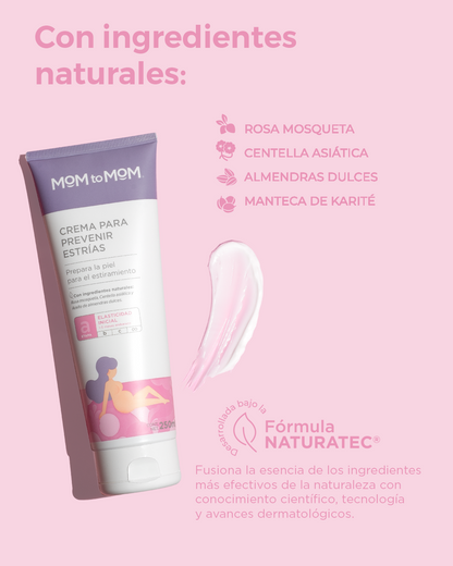 Crema para Prevenir Estrías MOM to MOM ETAPA a