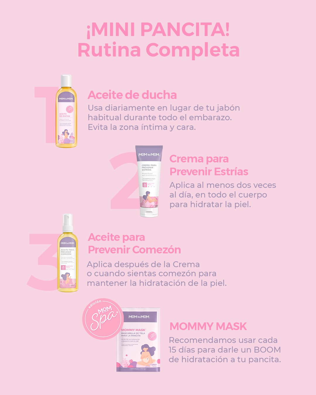 Crema para Prevenir Estrías MOM to MOM ETAPA a