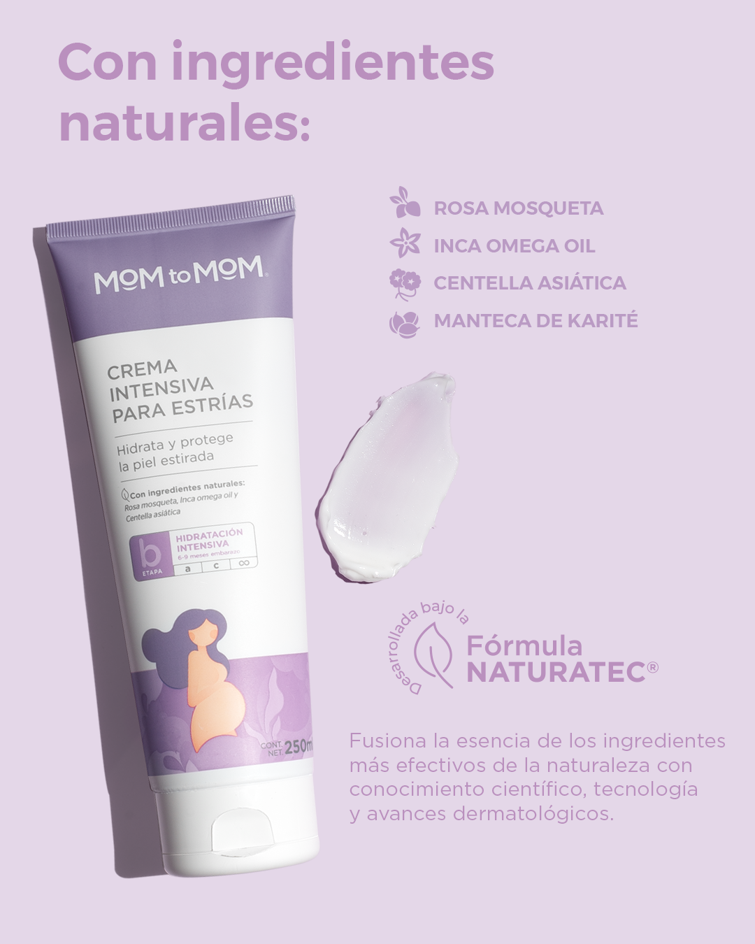 Crema Intensiva para Estrías MOM to MOM ETAPA b