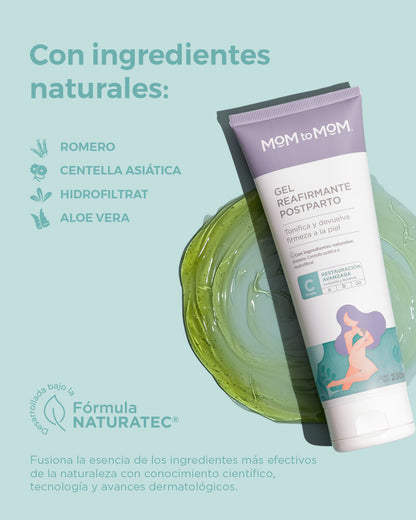 Gel Reafirmante Postparto MOM to MOM ETAPA c