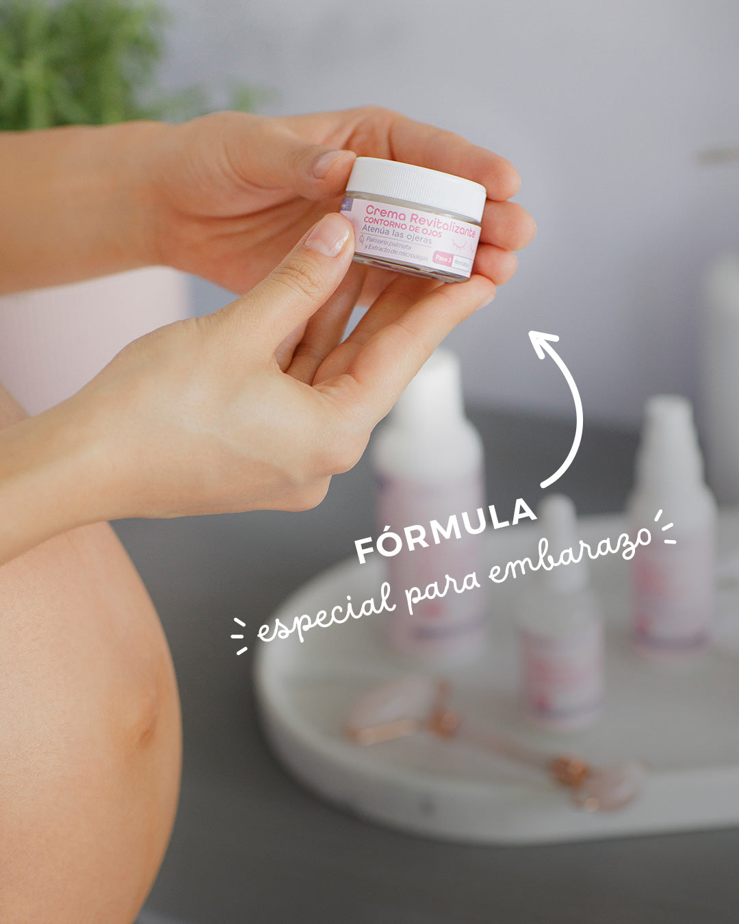 CREMA REVITALIZANTE CONTORNO DE OJOS –Paso 3/4