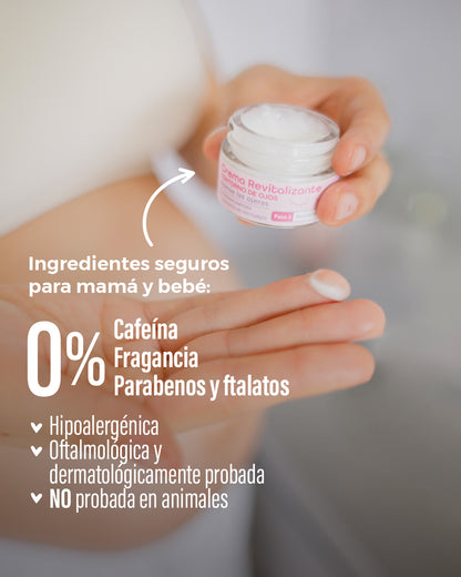 CREMA REVITALIZANTE CONTORNO DE OJOS –Paso 3/4