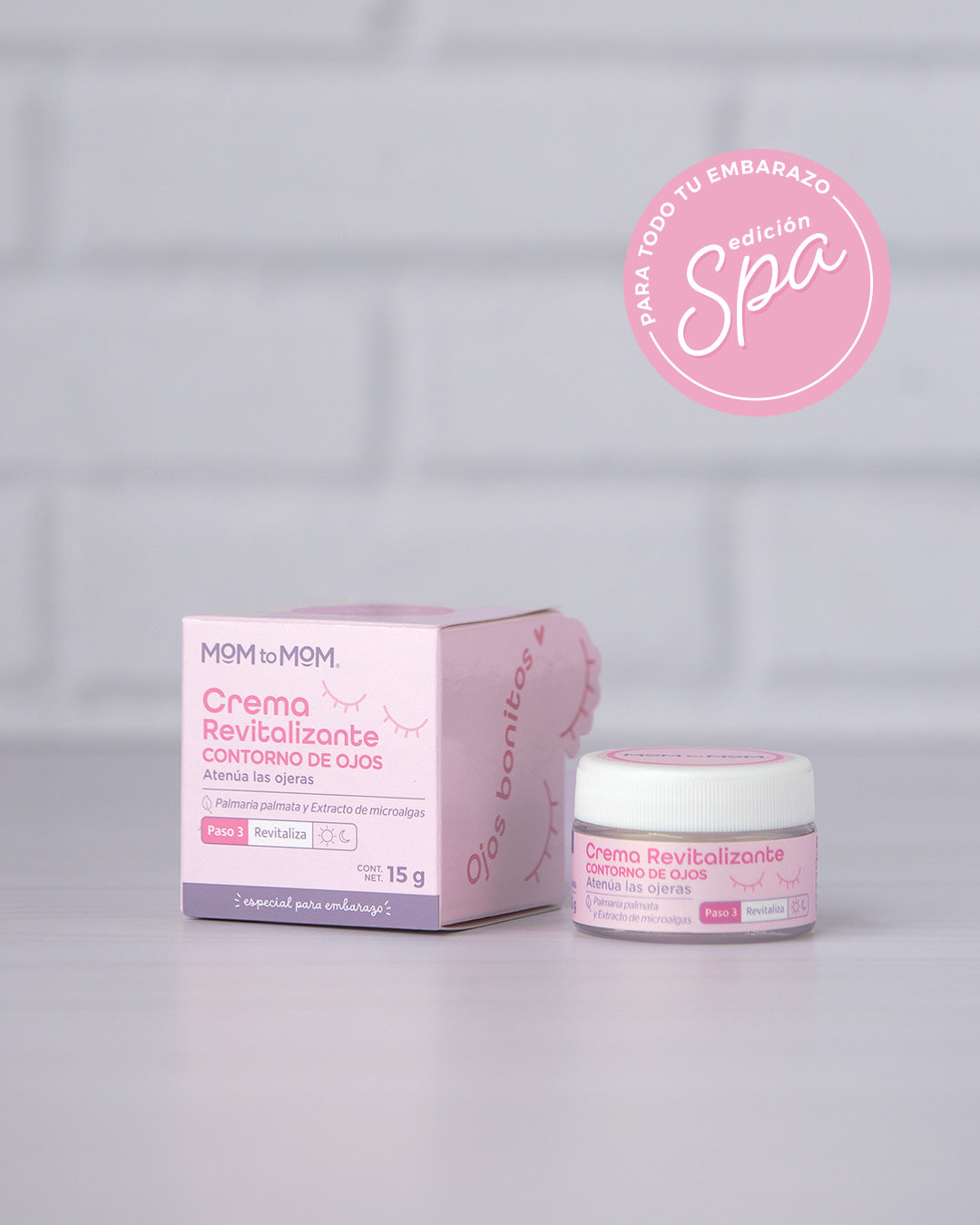 CREMA REVITALIZANTE CONTORNO DE OJOS –Paso 3/4
