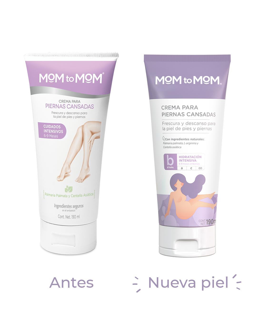 Crema para Piernas Cansadas MOM to MOM ® ETAPA b