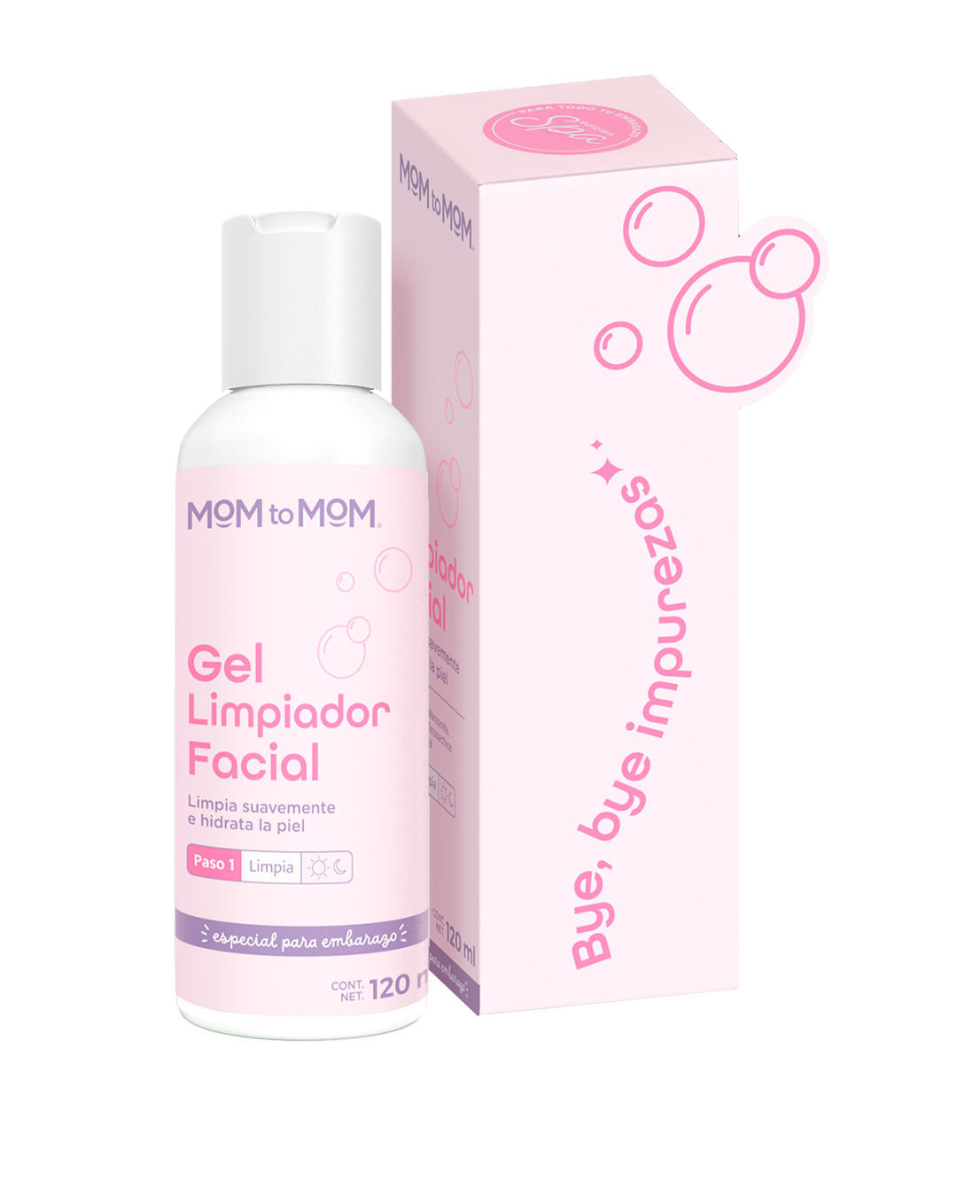 GEL LIMPIADOR FACIAL –  Paso 1/4