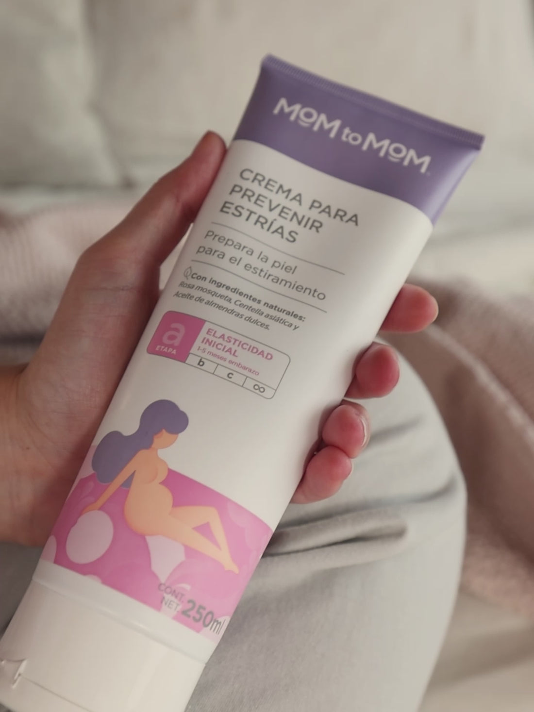 Crema para Prevenir Estrías MOM to MOM ETAPA a